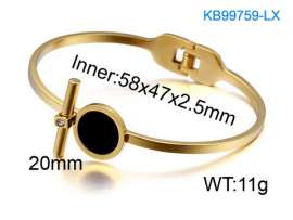 Stainless Steel Gold-plating Bangle