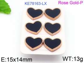 SS Rose Gold-Plating Earring