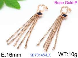 SS Rose Gold-Plating Earring