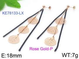 SS Rose Gold-Plating Earring