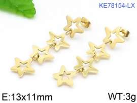 SS Gold-Plating Earring