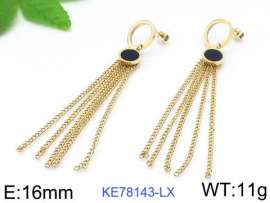 SS Gold-Plating Earring