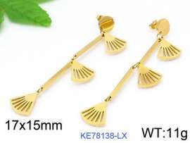 SS Gold-Plating Earring