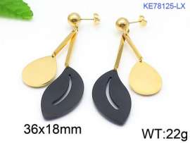 SS Gold-Plating Earring