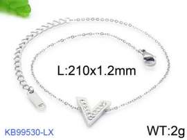 Stainless Steel Stone Bracelet