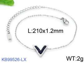 Stainless Steel Stone Bracelet