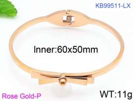 Stainless Steel Rose Gold-plating Bangle