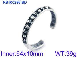 Stainless Skull Bangle