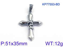 Stainless Steel Cross Pendant