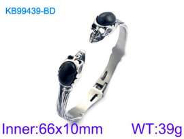 Stainless Skull Bangle