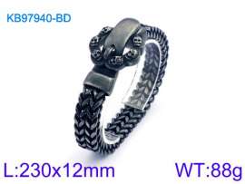 Stainless Skull Bracelet