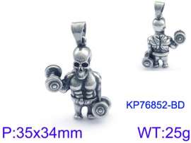 Stainless Skull Pendants