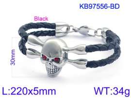 Stainless Skull Bracelet