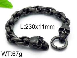 Stainless Skull Bracelet