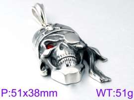 Stainless Skull Pendants