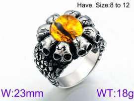 Stainless Skull Ring