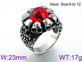 Stainless Skull Ring