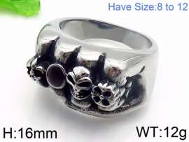 Stainless Skull Ring