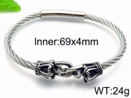 Stainless Steel Wire Bangle