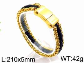 Stainless Steel Gold-plating Bracelet