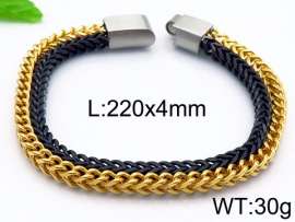 Stainless Steel Gold-plating Bracelet