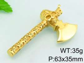 Stainless Steel Gold-plating Pendant