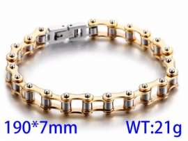 Stainless Steel Bicycle Bracelet