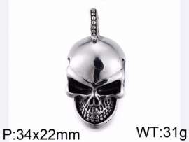 Stainless Skull Pendants