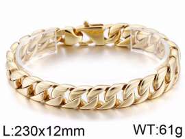 Stainless Steel Gold-plating Bracelet