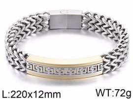 Stainless Steel Gold-plating Bracelet