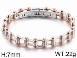 Stainless Steel Bicycle Bracelet