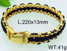 Stainless Steel Gold-plating Bracelet