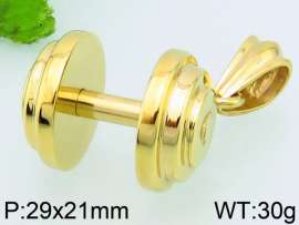 Stainless Steel Gold-plating Pendant
