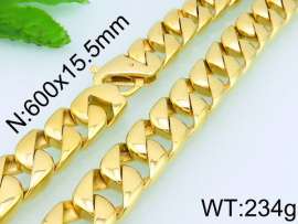 SS Gold-Plating Necklace