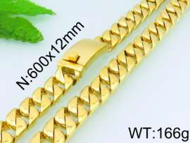 SS Gold-Plating Necklace