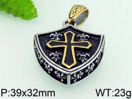 Stainless Steel Gold-plating Pendant