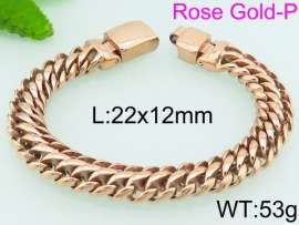 Stainless Steel Rose Gold-plating Bracelet
