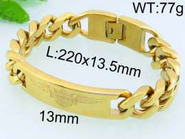 Stainless Steel Gold-plating Bracelet