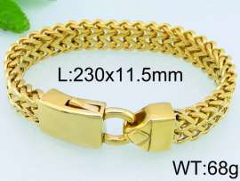 Stainless Steel Gold-plating Bracelet