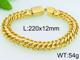 Stainless Steel Gold-plating Bracelet