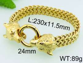 Stainless Steel Gold-plating Bracelet