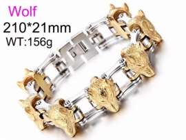 Stainless Steel Bicycle Bracelet