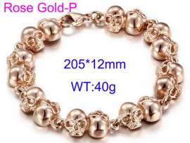 Stainless Steel Rose Gold-plating Bracelet