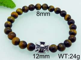 Stainless Skull Bracelet