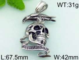 Stainless Skull Pendants