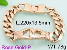 Stainless Steel Rose Gold-plating Bracelet