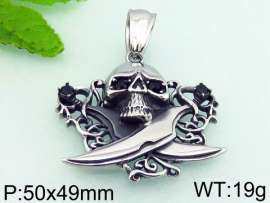 Stainless Skull Pendants