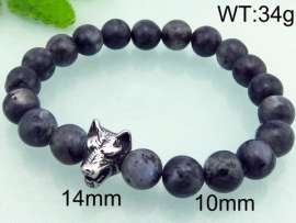 Stainless Steel Stone Bracelet