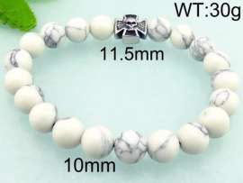 Stainless Steel Stone Bracelet