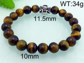 Stainless Steel Stone Bracelet